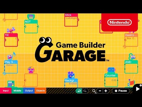משחק Game Builder Garage לקונסולת Nintendo Switch