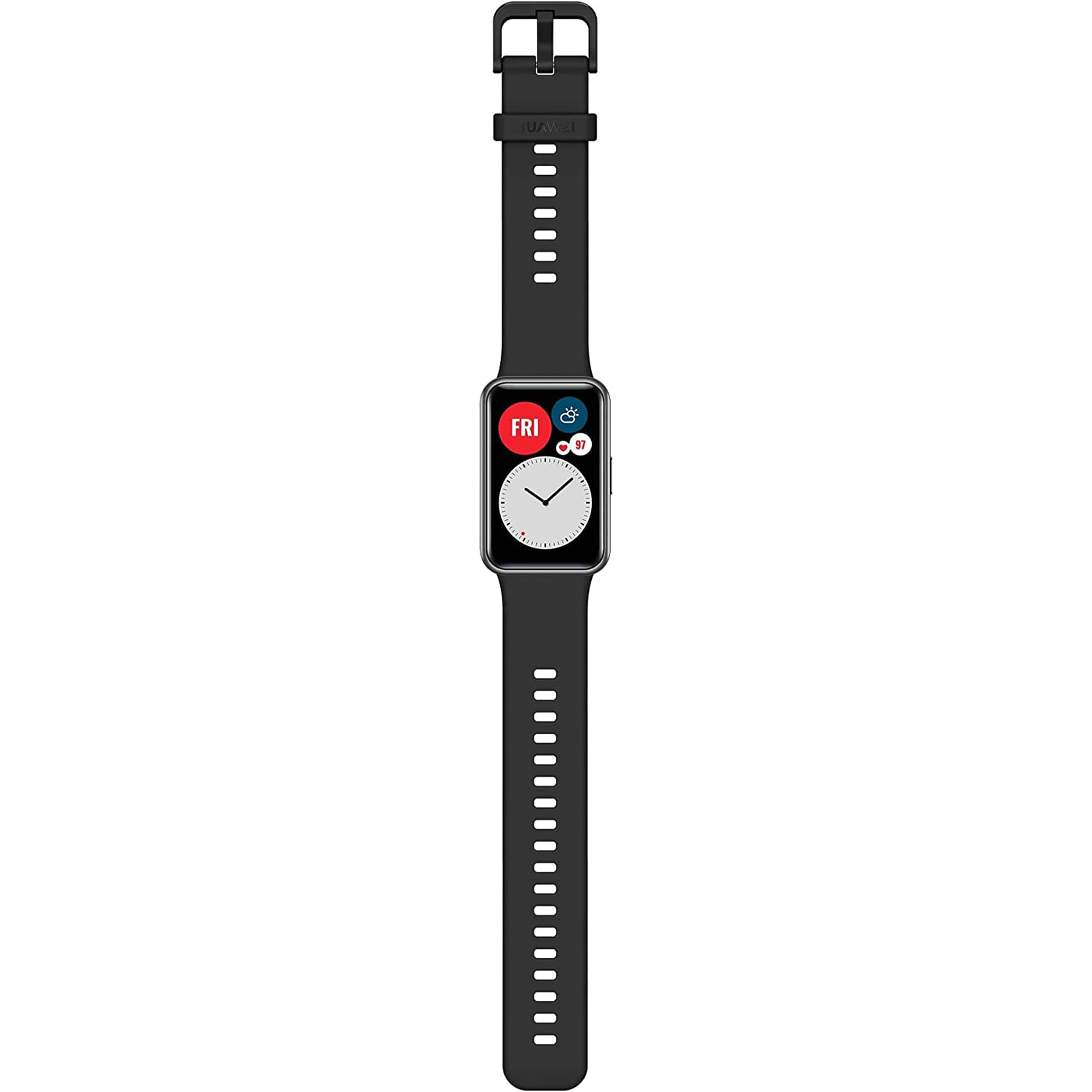 שעון חכם Huawei Watch Fit - צבע שחור שנה אחריות ע