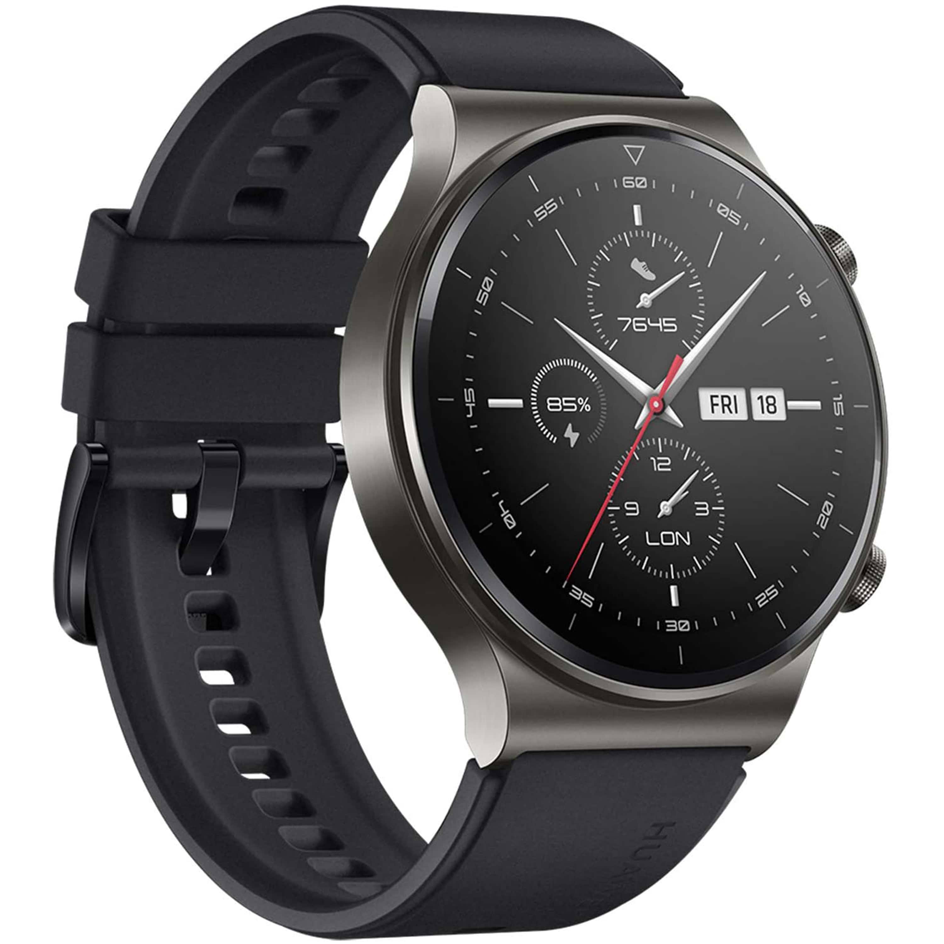 שעון חכם Huawei Watch GT 2 Pro - צבע שחור שנה אחריות ע