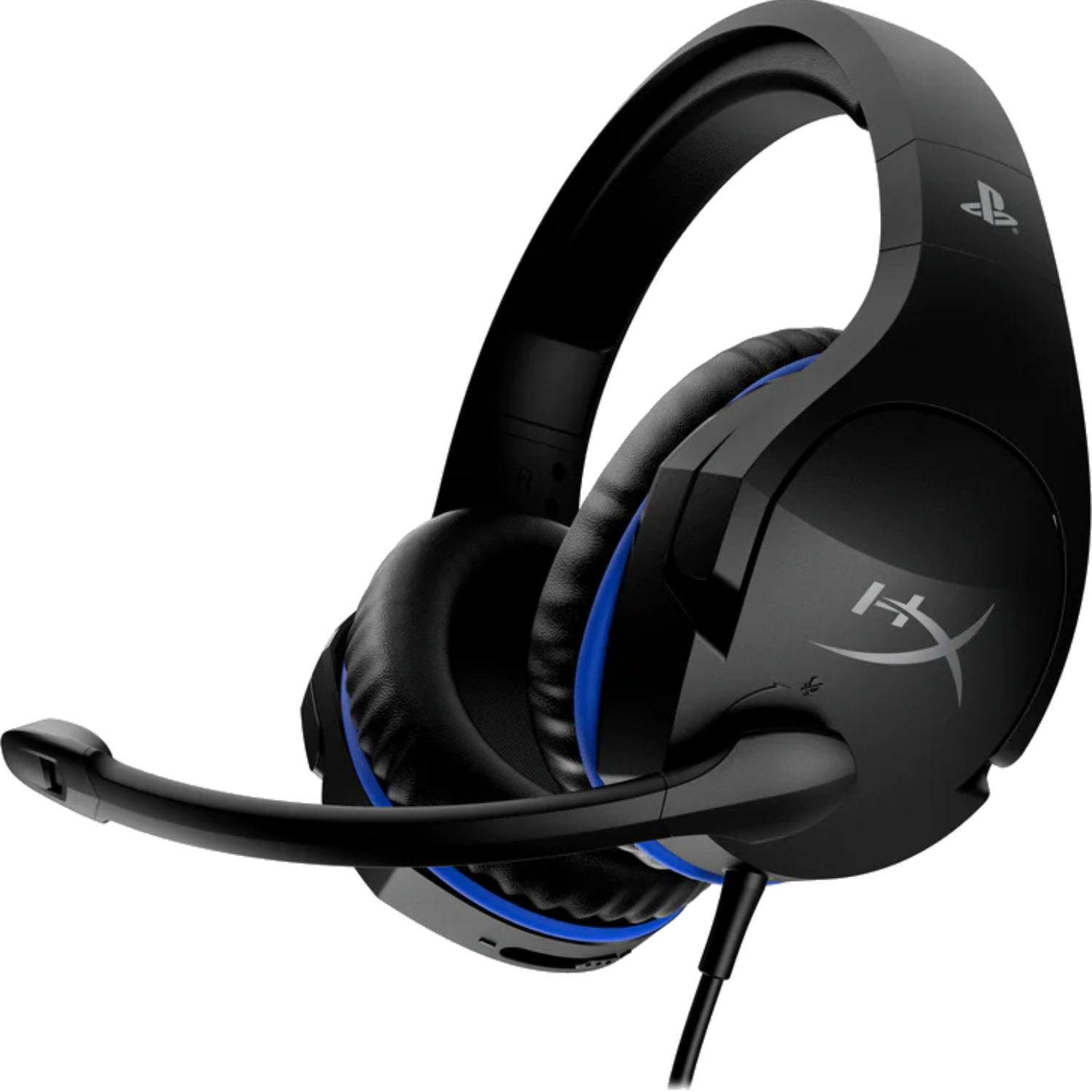 אוזניות גיימינג חוטיות HyperX Cloud Stinger PS5 - צבע שחור שנתיים אחריות ע
