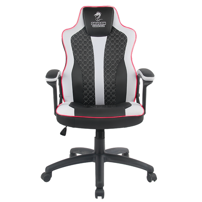 כיסא גיימינג Dragon Sniper Led - צבע שחור עם לבן