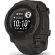 שעון ספורט חכם Garmin Instinct 2 Solar 45mm - צבע שחור גרפיט שנתיים אחריות ע