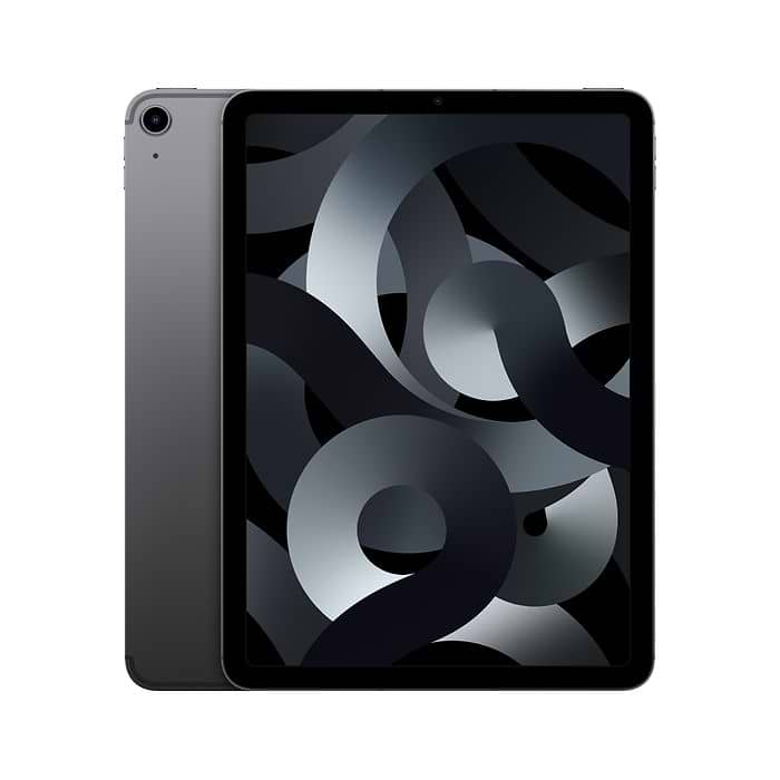 טאבלט Apple iPad Air 10.9 2022 Wi-Fi 256GB - צבע אפור חלל שנה אחריות עי היבואן הרשמי 