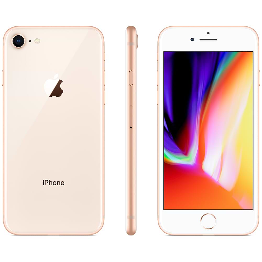 מציאות ועודפים טלפון סלולרי - Apple iPhone 8 64GB - צבע זהב שנתיים אחריות 