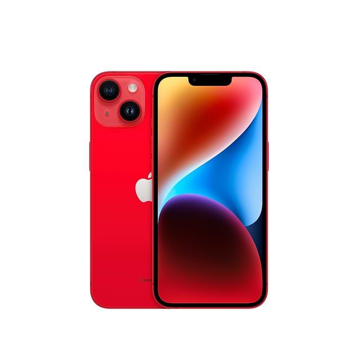 טלפון סלולרי Apple iPhone 14 512GB - צבע אדום שנה אחריות עי היבואן הרשמי 