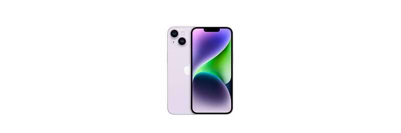 סמארטפון Apple iPhone 14 128GB - צבע סגול שנה אחריות ע