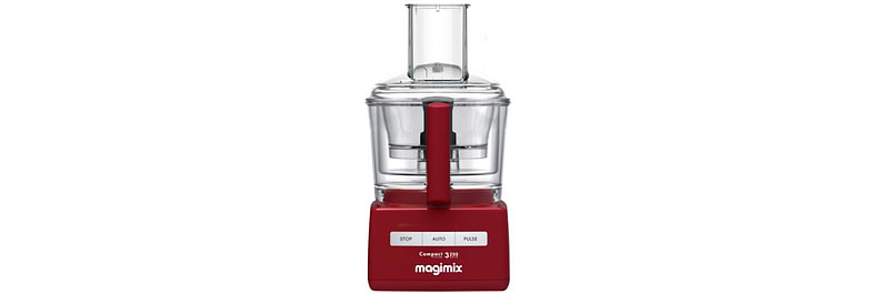 מעבד מזון מג'ימיקס אדום CS3200RB magimix - אחריות 30 שנים על המנוע ע