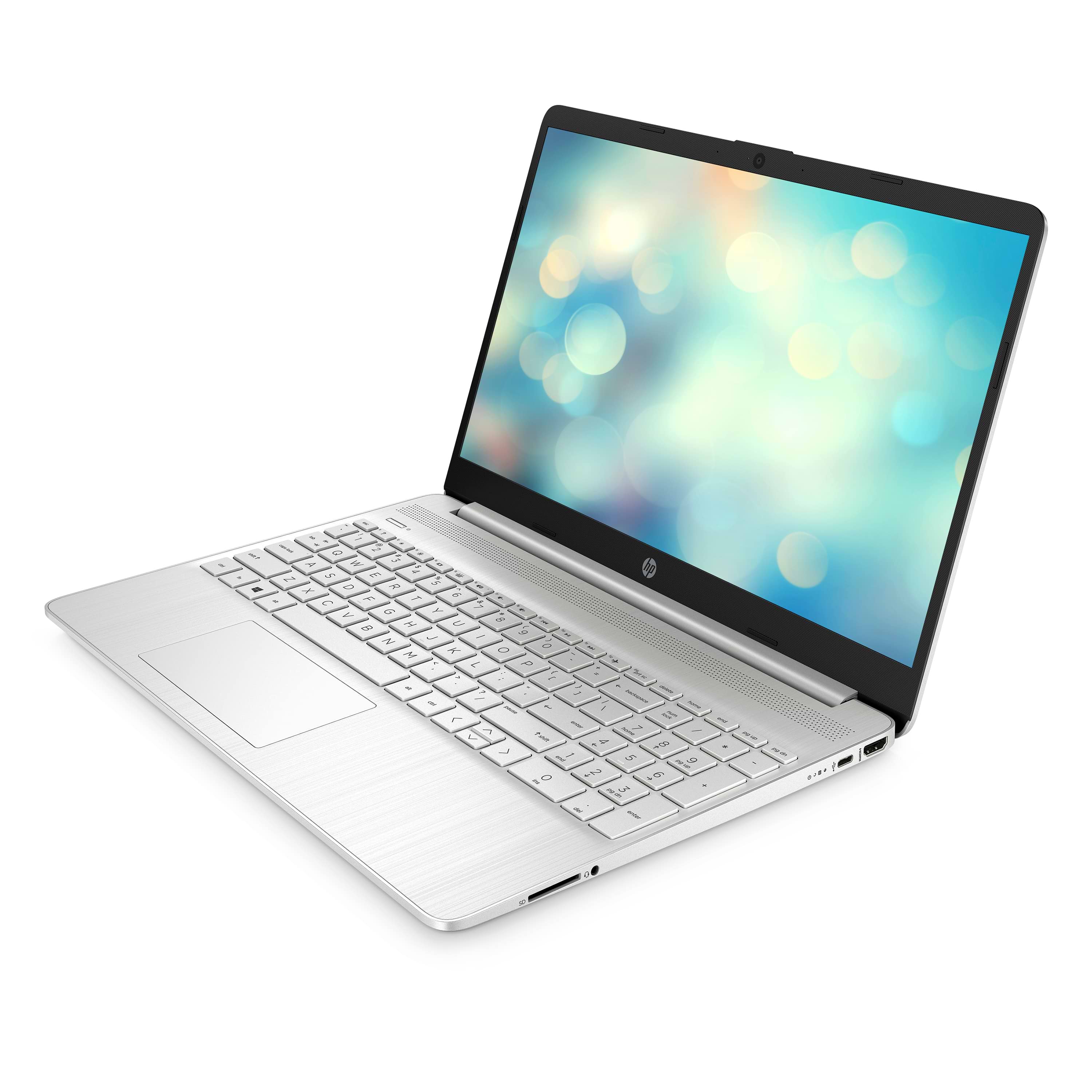 מחשב נייד HP Laptop 15s-fq5026nj - 7C468EA Intel Core i5-1235U 512GB SSD 8GB RAM Windows 11 - צבע לבן שלוש שנות אחריות ע