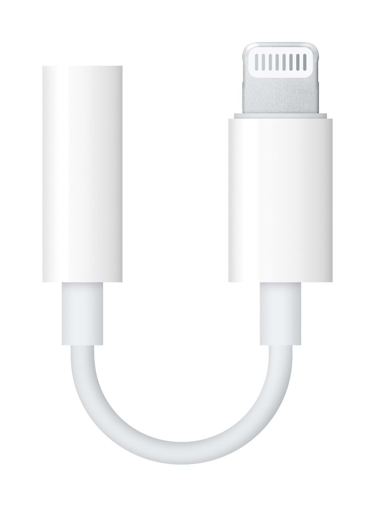 מתאם USB Type-C לחיבור 3.5 מ''מ מבית Apple - צבע לבן שנה אחריות ע