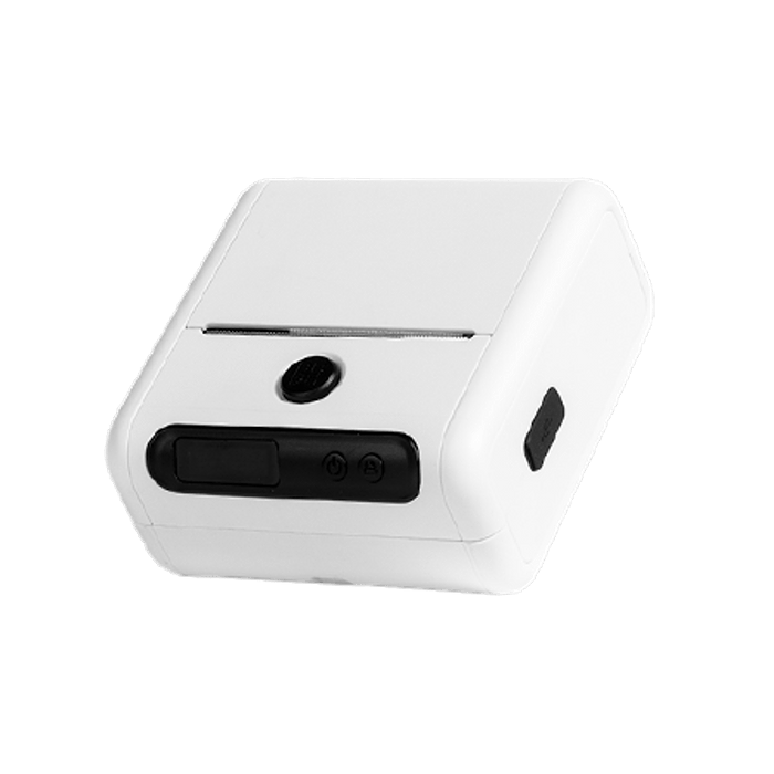מדפסת מדבקות ניידת אלחוטית עם אפליקציה Aimo M200 - צבע לבן שנה אחריות עי היבואן הרשמי