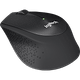 עכבר אלחוטי Logitech M330 Silent Plus - צבע שחור
