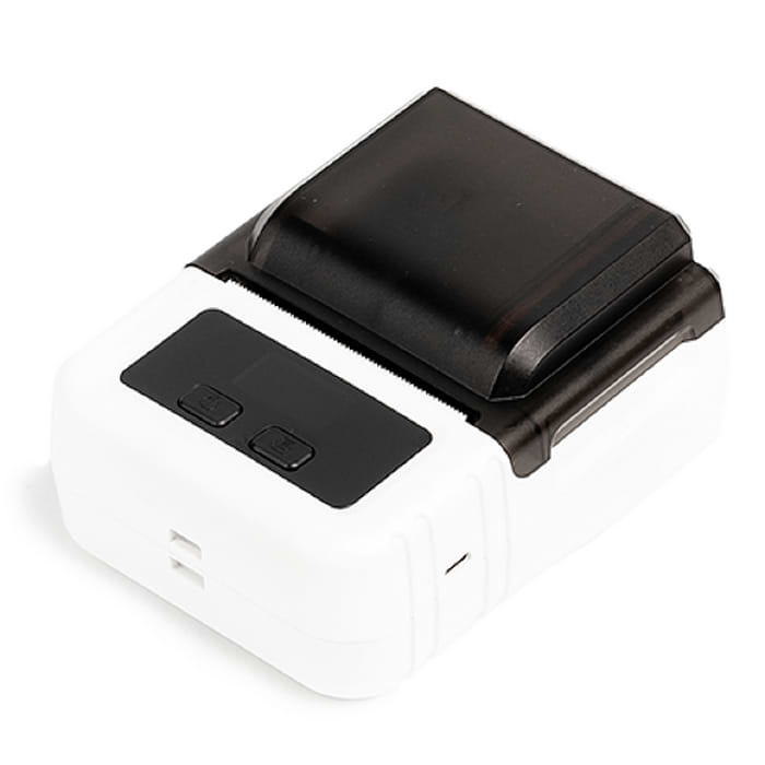 מדפסת מדבקות ניידת אלחוטית עם אפליקציה Aimo M120 - צבע לבן שנה אחריות עי היבואן הרשמי