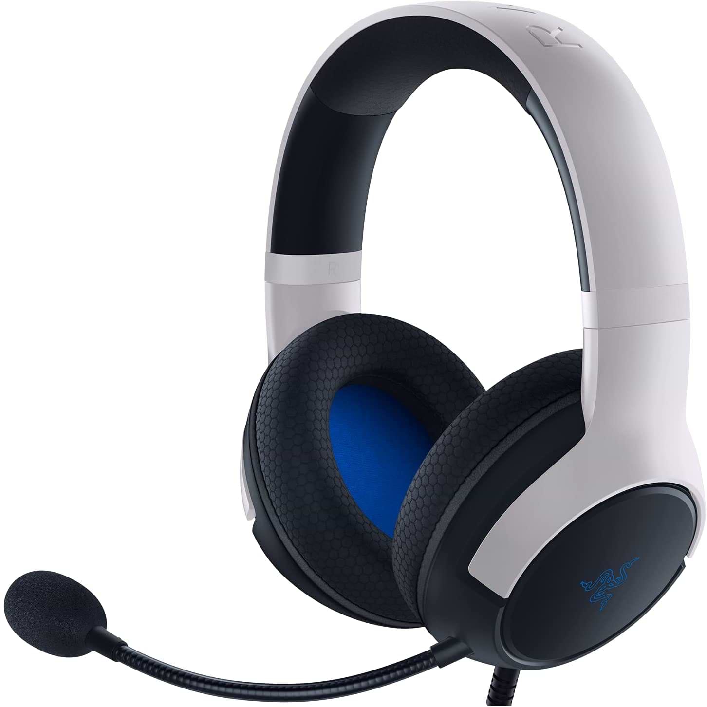 אוזניות Razer Kaira X For Playstation - צבע לבן שנתיים אחריות ע