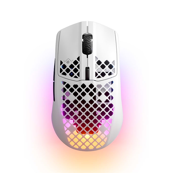 עכבר אלחוטי SteelSeries Aerox 3 Wireless - צבע לבן