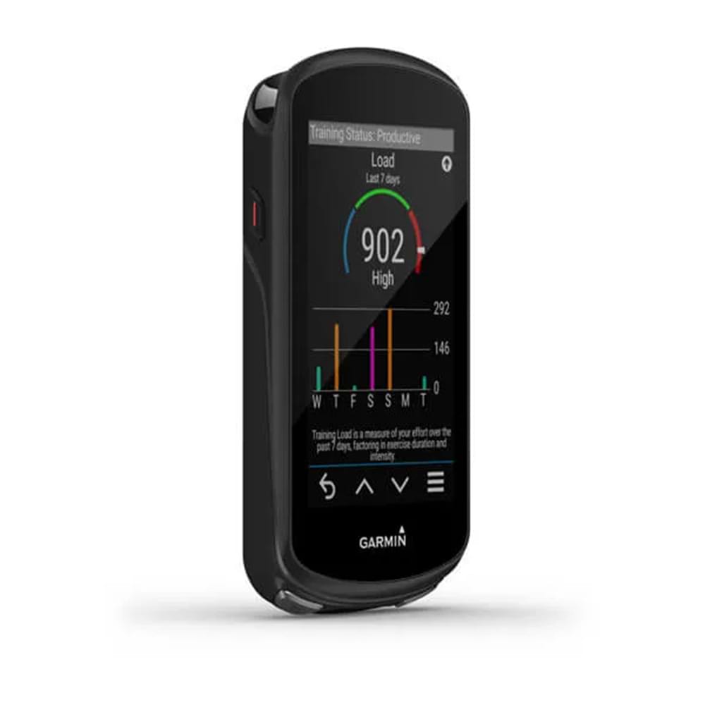 מחשבון רכיבה עם רצועת דופק Garmin Bundle Edge 1030 Plus GPS - צבע שחור שנה אחריות ע