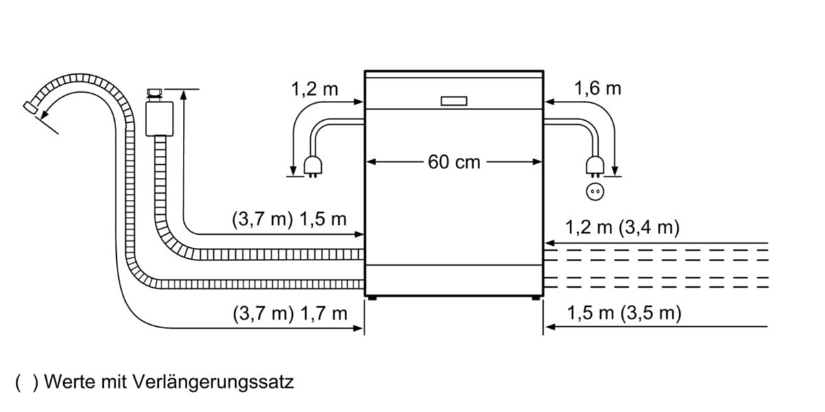 מדיח כלים רגיל גימור שחור מבית SMS46NB01B Bosch סדרה 4