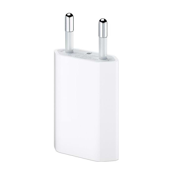 מטען Apple 5W USB Power Adapter - צבע לבן