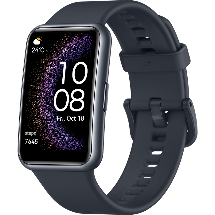 שעון ספורט חכם Huawei Watch Fit Special Edition GPS - צבע שחור שנה אחריות עי היבואן הרשמי