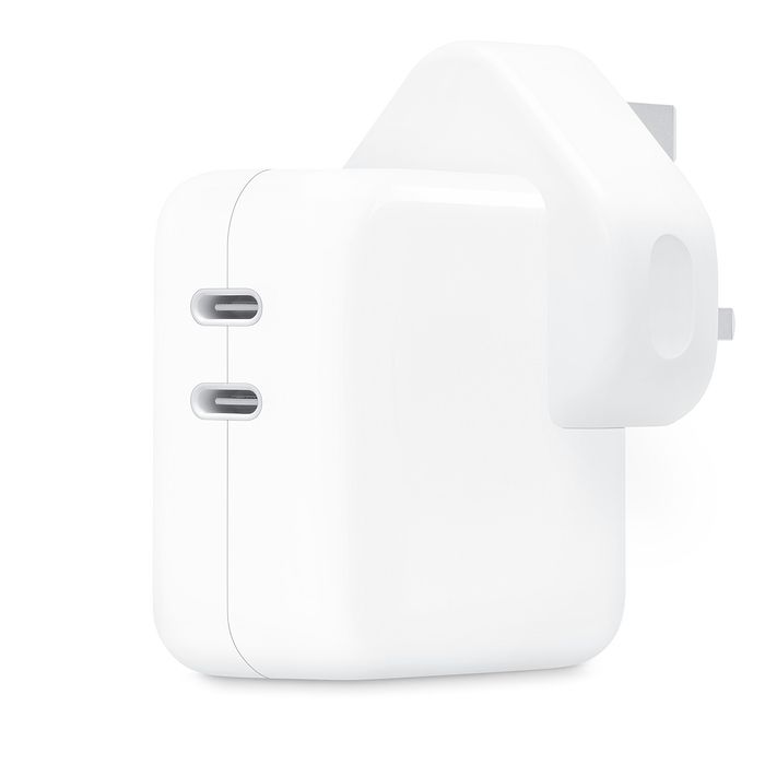 מטען כפול מקורי Apple 35W Dual USB-C Port - שנה אחריות עי היבואן הרשמי