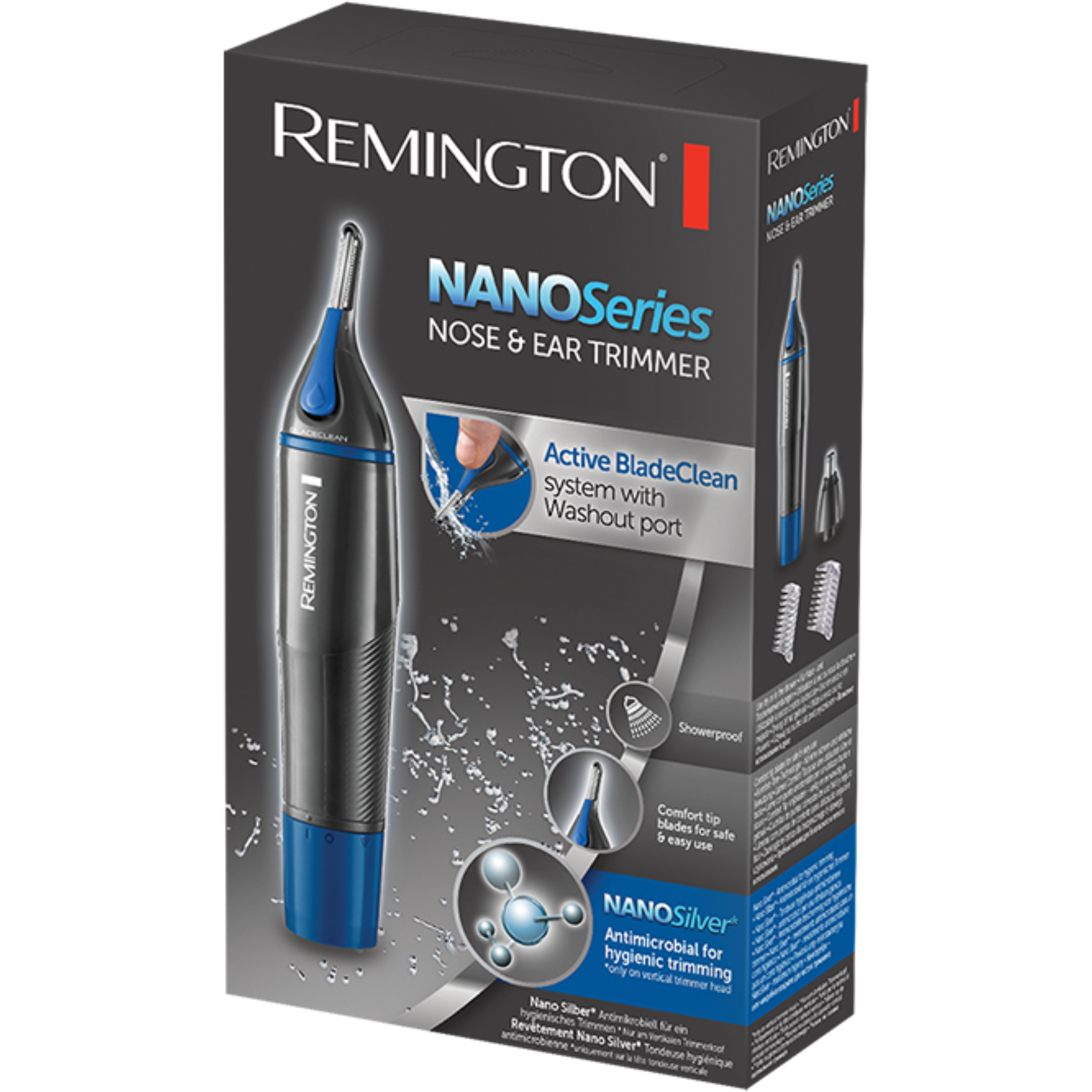קוצץ שיער 2 ראשים Remington Nano Series NE3850 - שנתיים אחריות ע