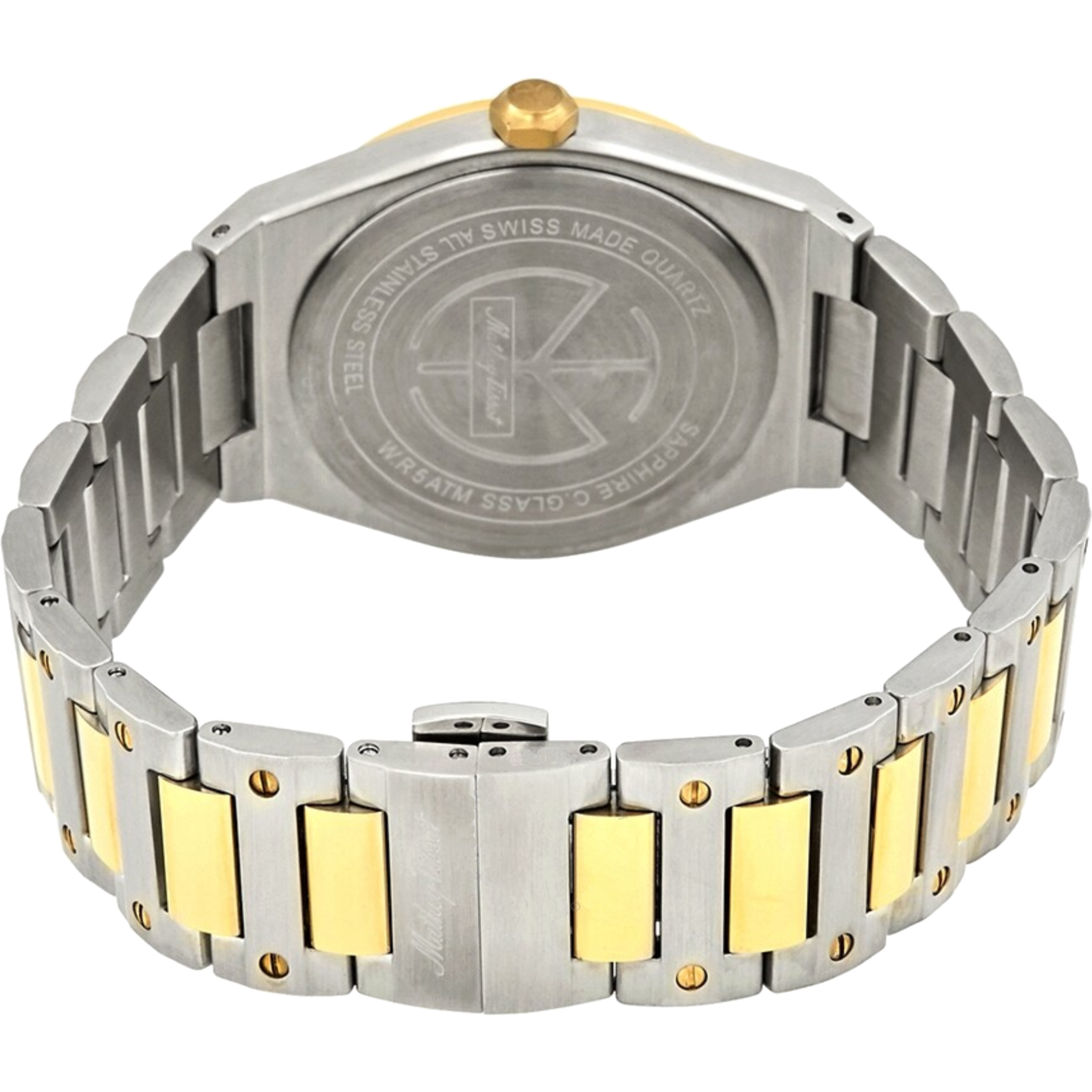 שעון יד לגבר Mathey Tissot H680BDI 41mm צבע כסף/זהב/זכוכית ספיר - אחריות לשנתיים