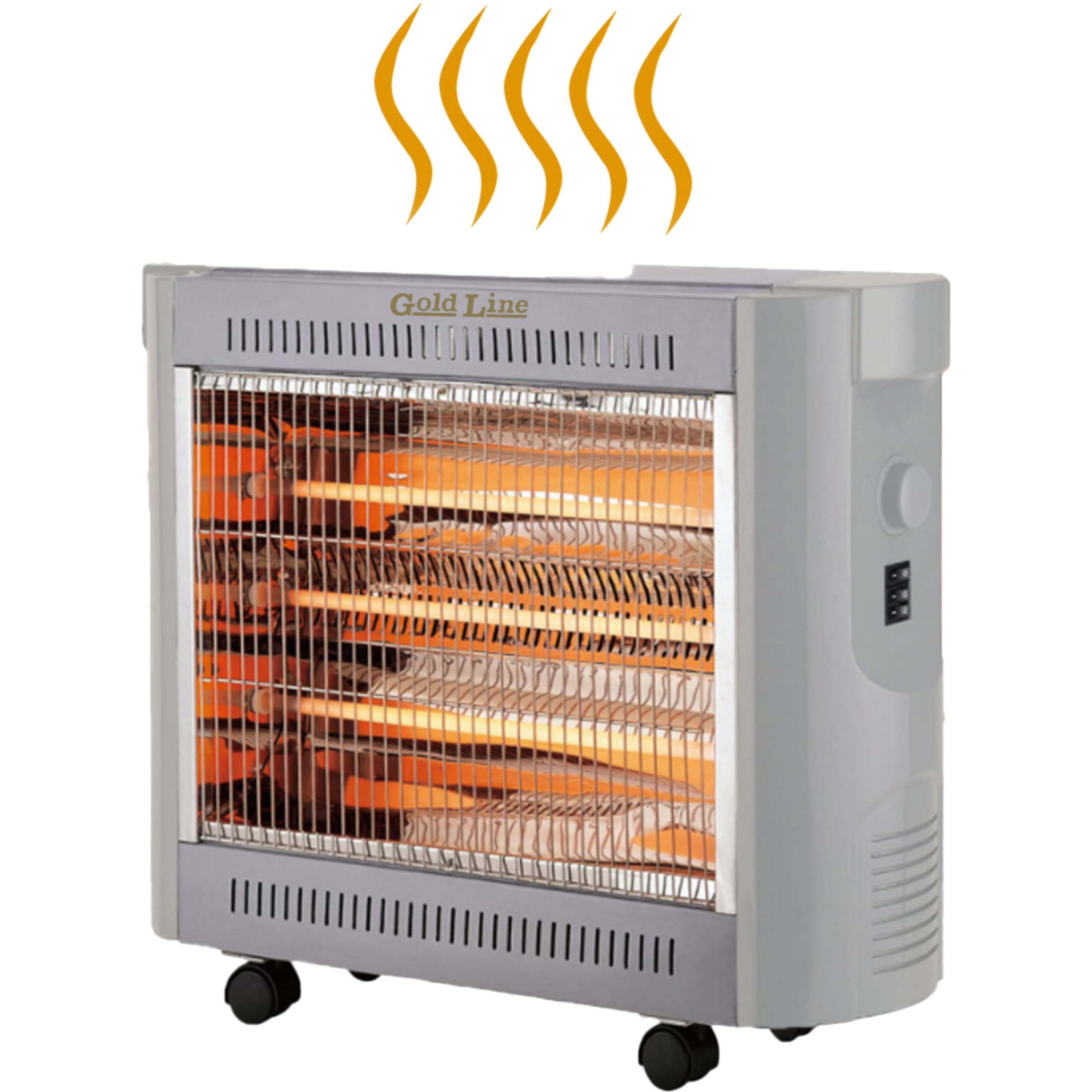 תנור חימום קוורץ  Gold line Portable radiant heater ATL-3250 - שנתיים אחריות ע