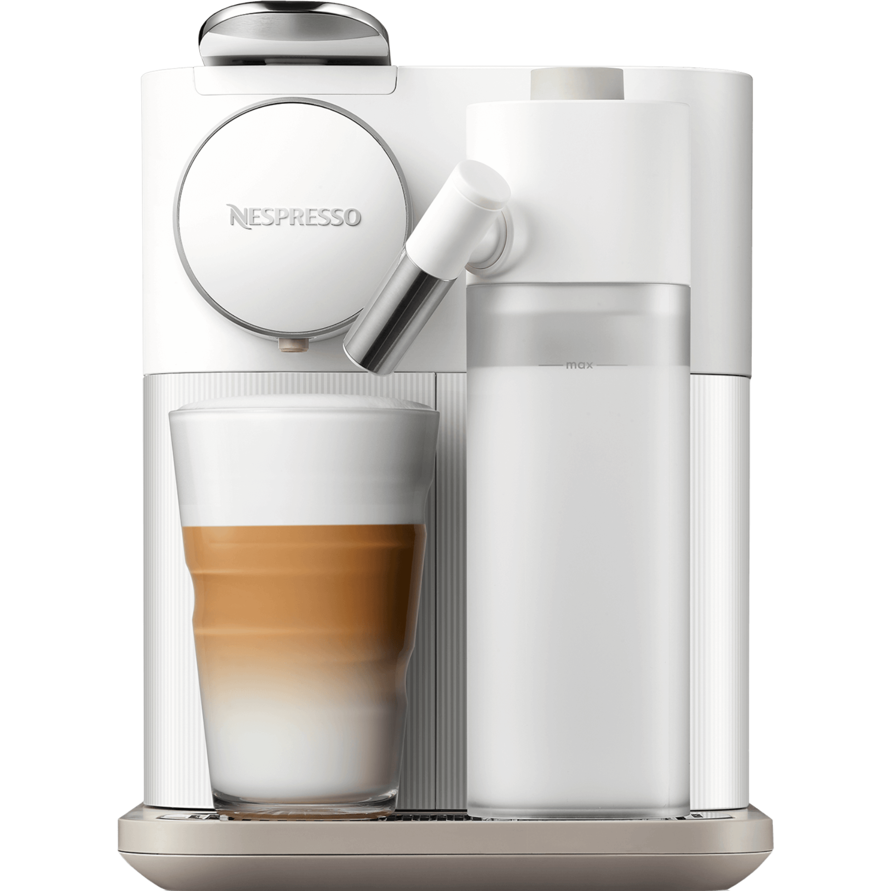 מכונת קפה נספרסו Nespresso Gran lattissima 2.0 F541 לבן - אחריות ע