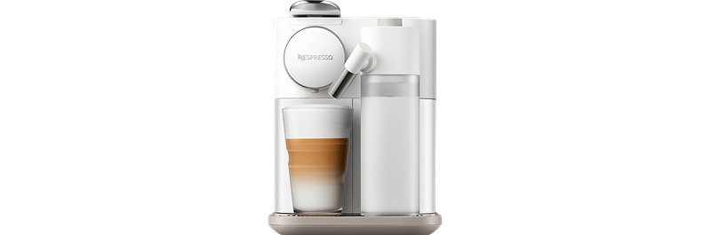 מכונת קפה נספרסו Nespresso Gran lattissima 2.0 F541 לבן - אחריות ע
