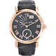 שעון יד לגבר Mathey Tissot H7020PN 43mm צבע שחור/רוזגולד/עור שחור/זכוכית ספיר - אחריות לשנתיים
