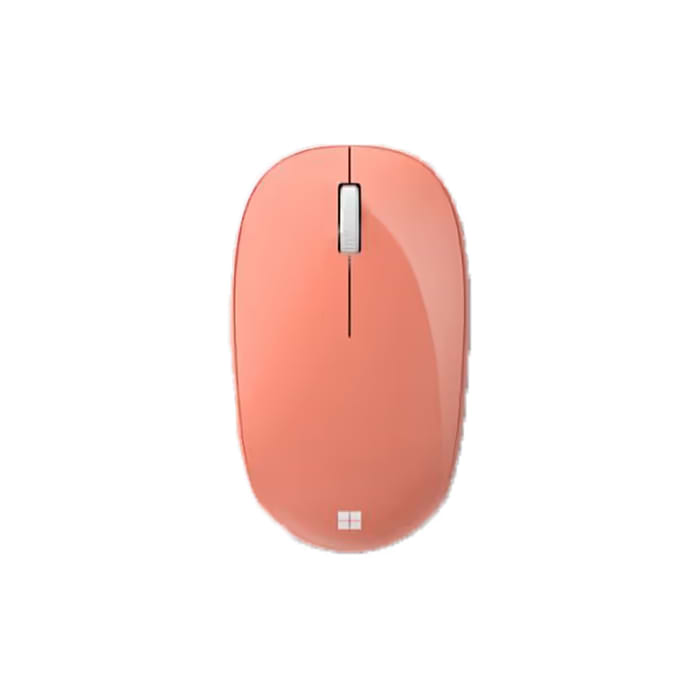 עכבר אלחוטי Microsoft RJN-00007 Bluetooth - צבע ורוד אפרסק שנה אחריות ע"י היבואן הרשמי