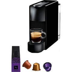מכונות קפה Nespresso C30-IL-BK-NE  Essenza Mini - צבע שחור אחריות ע"י היבואן הרשמי 