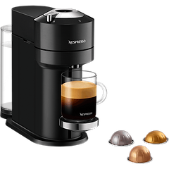מכונת קפה Nespresso GCV1 Vertuo Next - צבע שחור שנה אחריות ע"י היבואן הרשמי