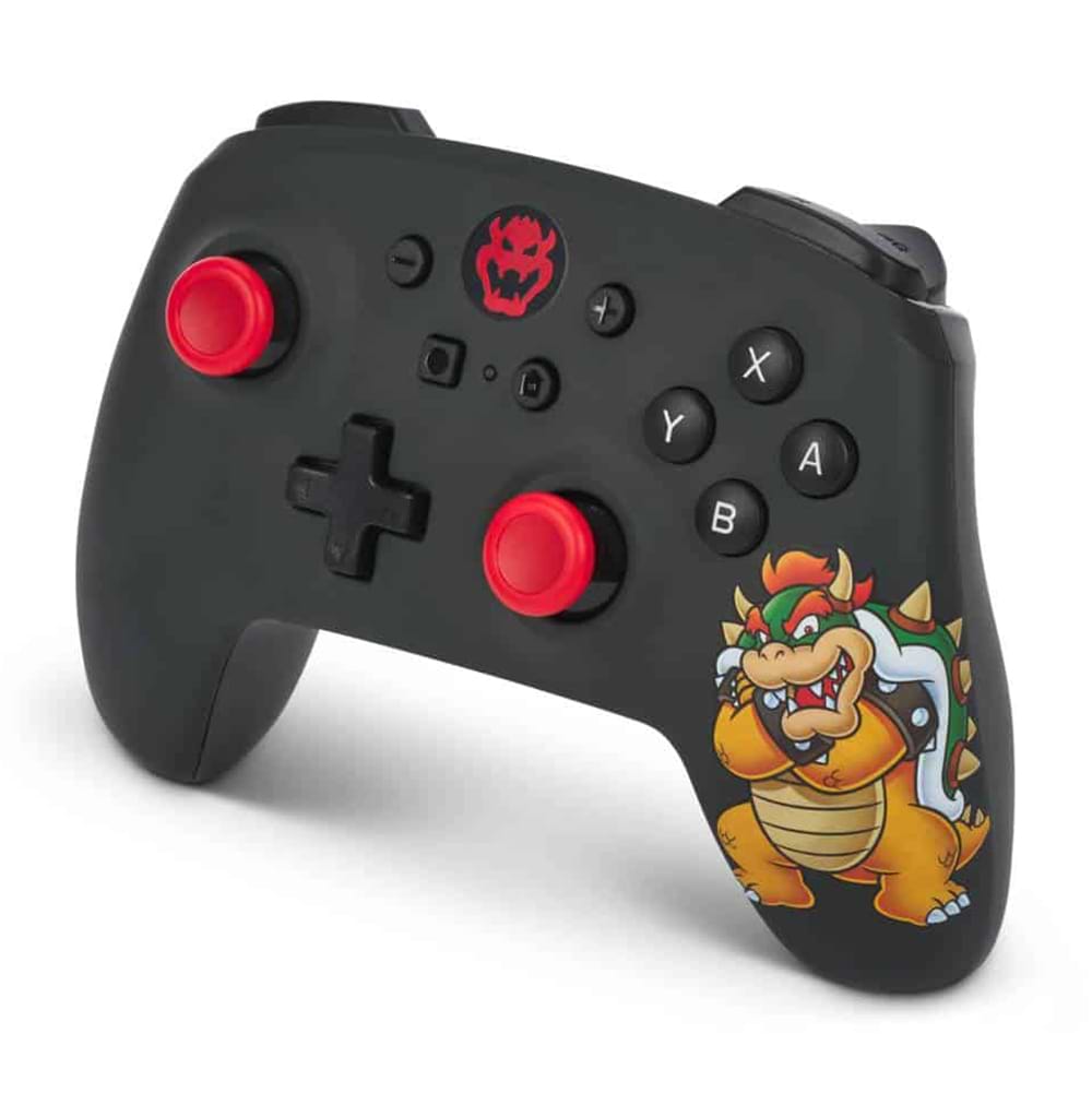 בקר אלחוטי PowerA Wireless Controller for Nintendo Switch - צבע שחור ואדום שנה אחריות ע