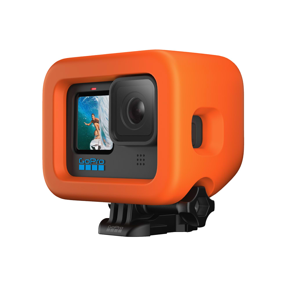 מצוף למצלמה GoPro Floaty Camera Case HERO9/10 Black - צבע כתום שנתיים אחריות ע