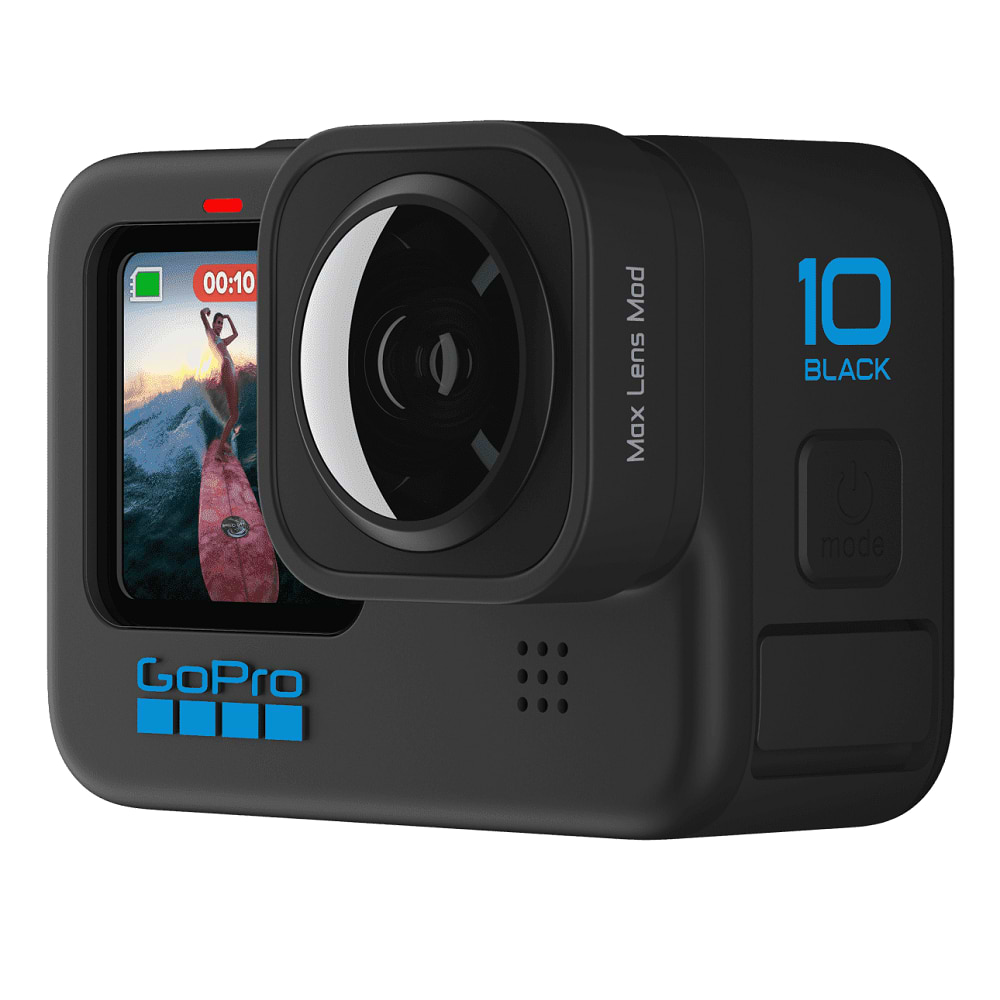 מוד עדשה 10/GoPro Max Lens Mod HERO9 - צבע שחור שנתיים אחריות ע