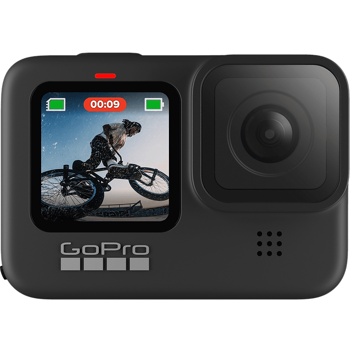 מצלמת אקסטרים GoPro Hero 9 Black - צבע שחור שנתיים אחריות עי היבואן הרשמי 
