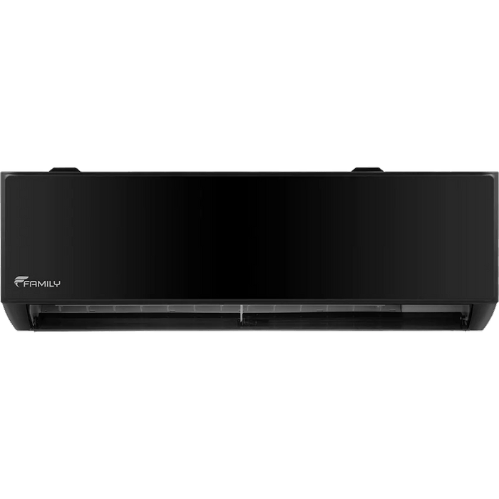מזגן עילי Family Premium BlacK inverter WiFi 12 - צבע שחור שבע שנות אחריות עי היבואן הרשמי