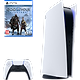 קונסולה Sony PlayStation 5 825GB Blu-Ray Edition כולל משחק God Of War Ragnarok - צבע לבן שנה אחריות ע