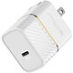 מטען בית Otterbox Premium USB-C 30W - צבע לבן שנה אחריות ע