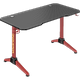 שולחן גיימינג עם תאורה Lumi Ragnar RGB - צבע אדום שלוש שנות אחריות ע