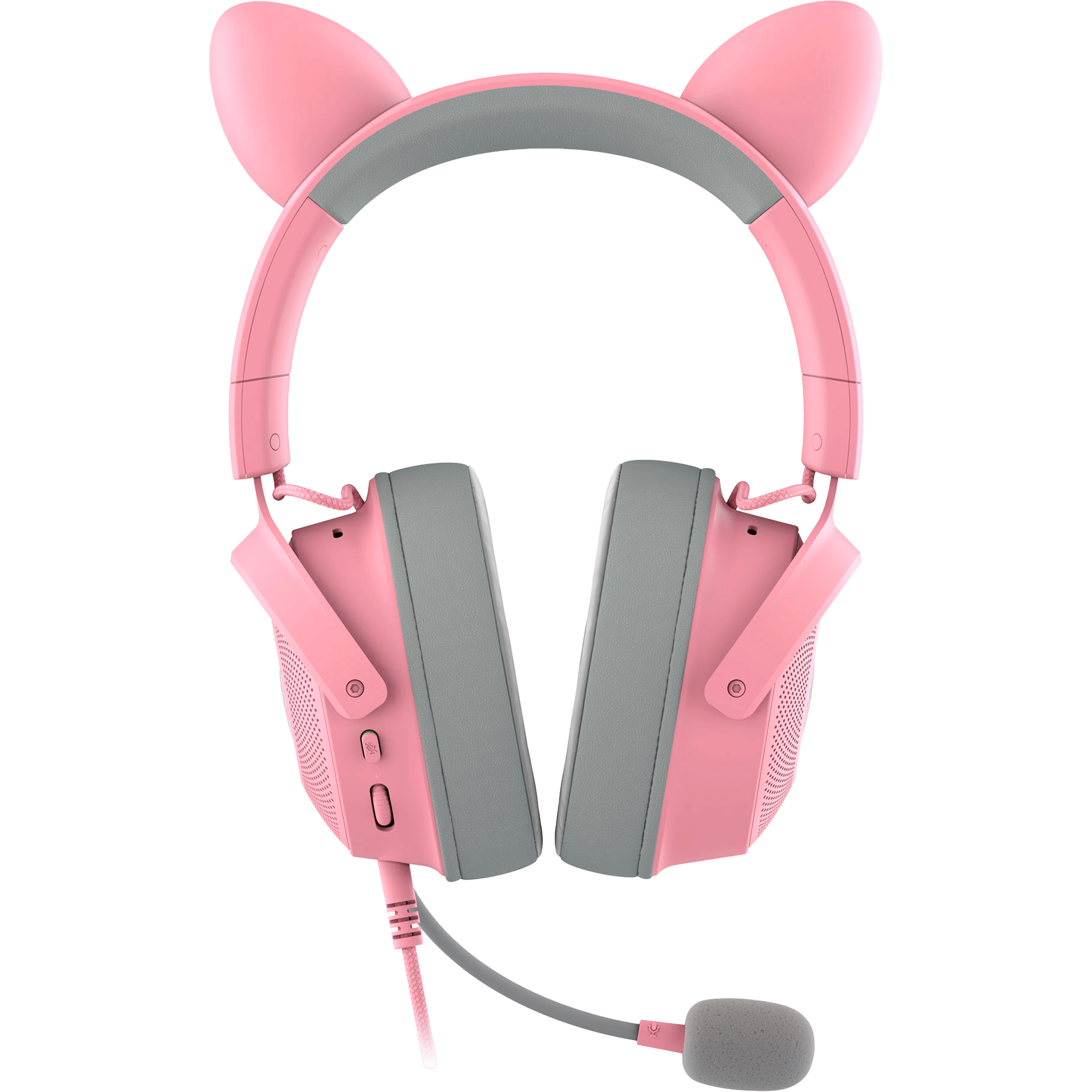 אוזניות גיימינג חוטיות Razer Kraken Kitty V2 Pro RGB - צבע ורוד שנתיים אחריות ע