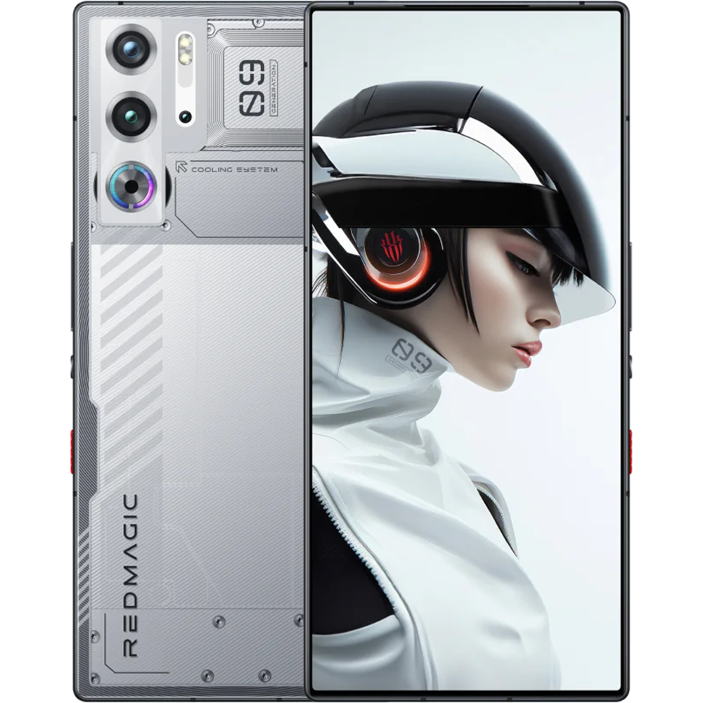 סמארטפון ZTE nubia RedMagic 9 Pro 5G 512GB 16GB RAM - צבע לבן שלג שנה אחריות ע