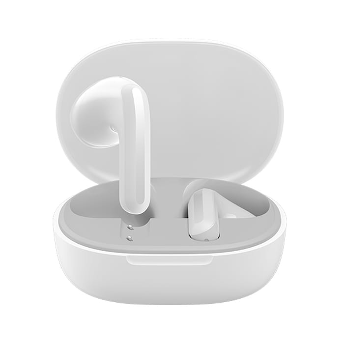 אוזניות אלחוטיות עם השתקת רעשים Xiaomi Redmi Buds 4 Lite - צבע לבן שנה אחריות ע"י המילטון היבואן הרשמי