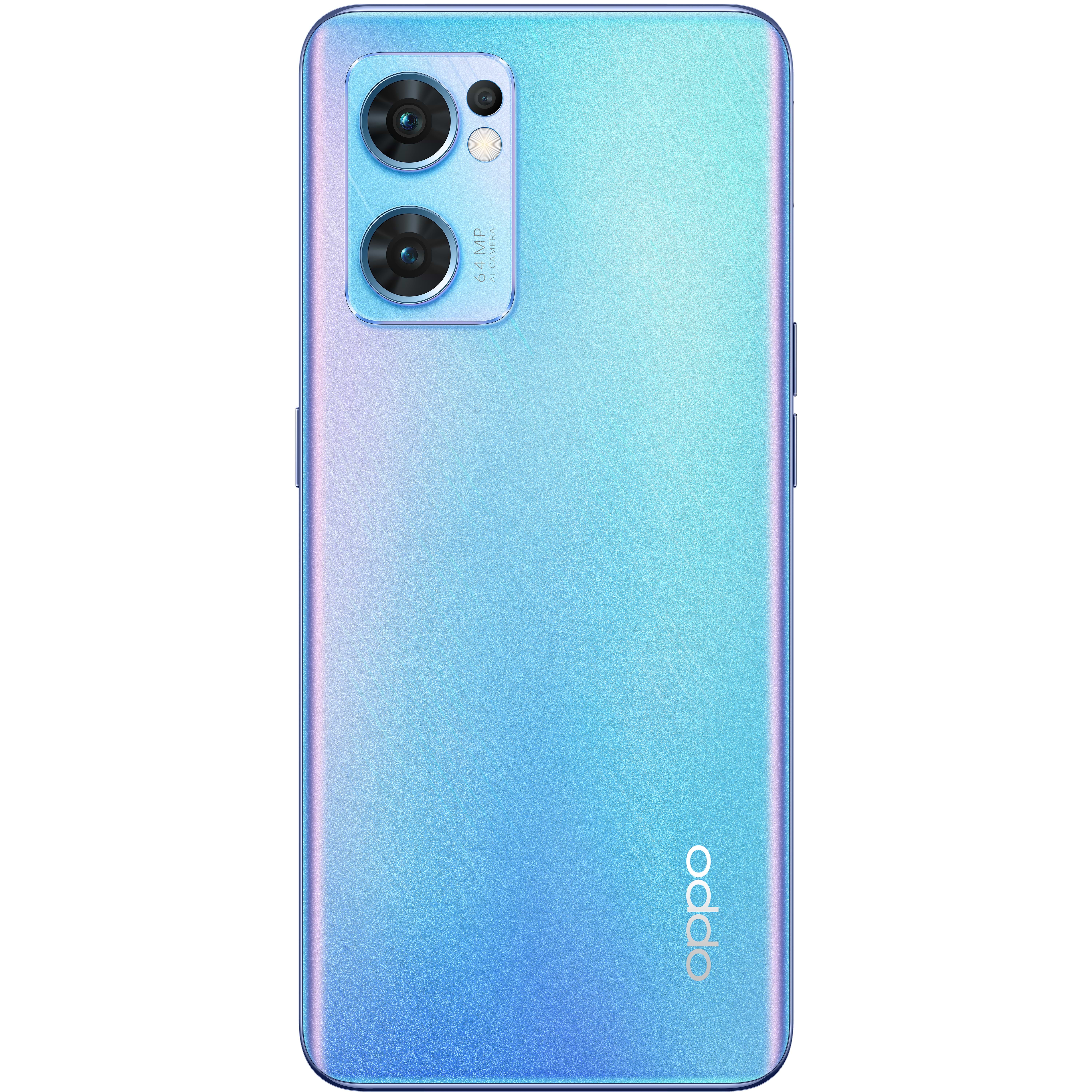 סמארטפון Oppo Reno7 5G 256GB 8GB RAM CPH2371 - צבע כחול שובל כוכבים שנתיים אחריות ע