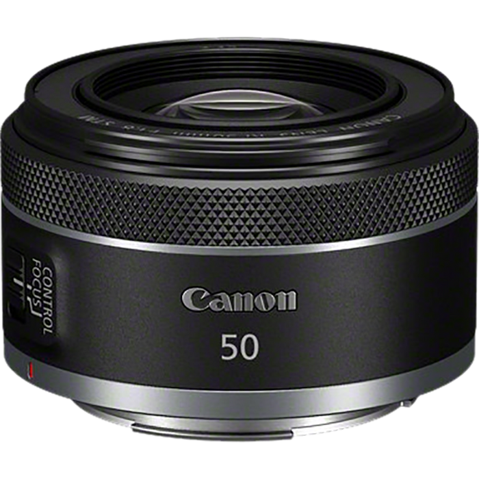עדשת Canon RF 50mm f/1.8 STM - צבע שחור שלוש שנות אחריות עי היבואן הרשמי