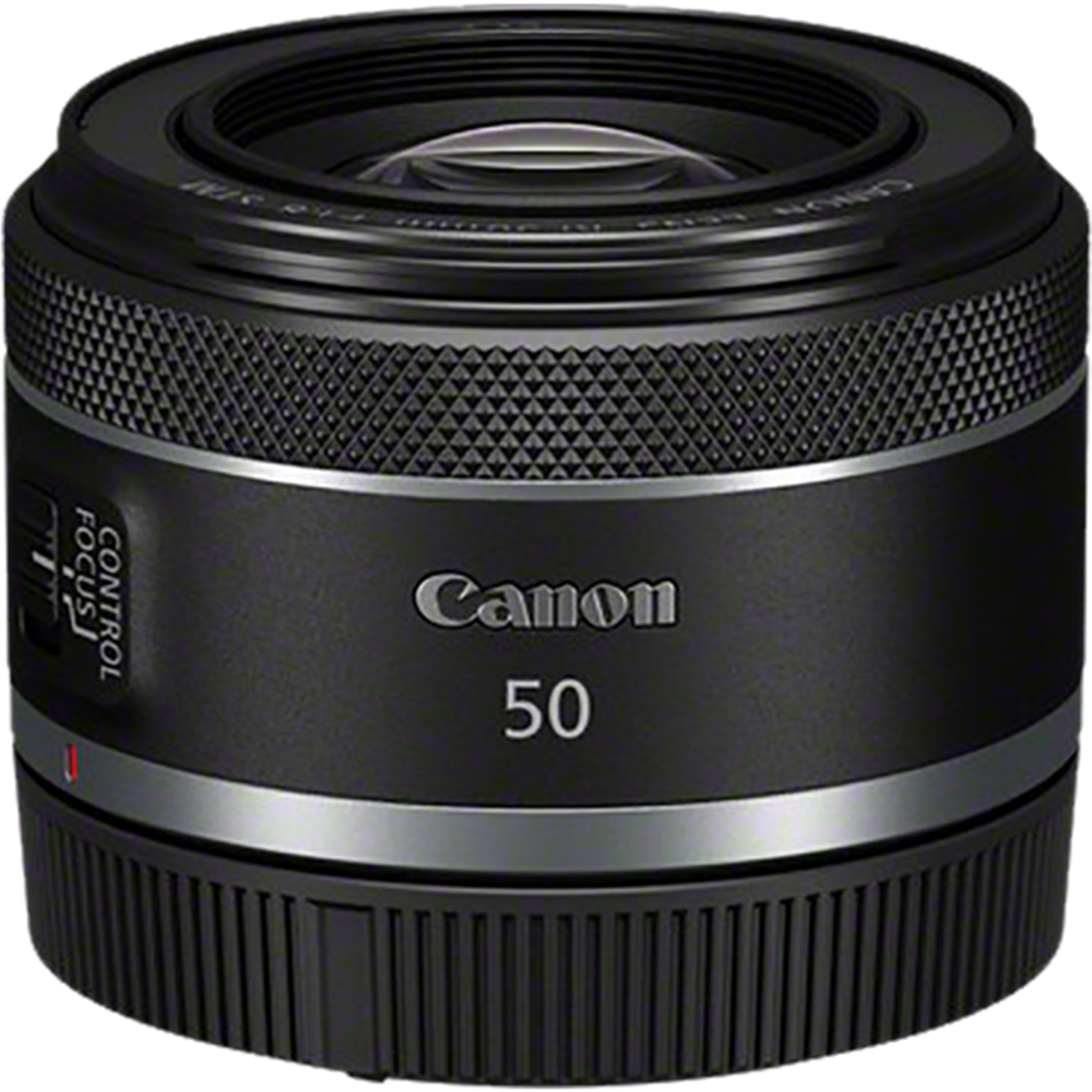 עדשת Canon RF 50mm f/1.8 STM - צבע שחור שלוש שנות אחריות ע