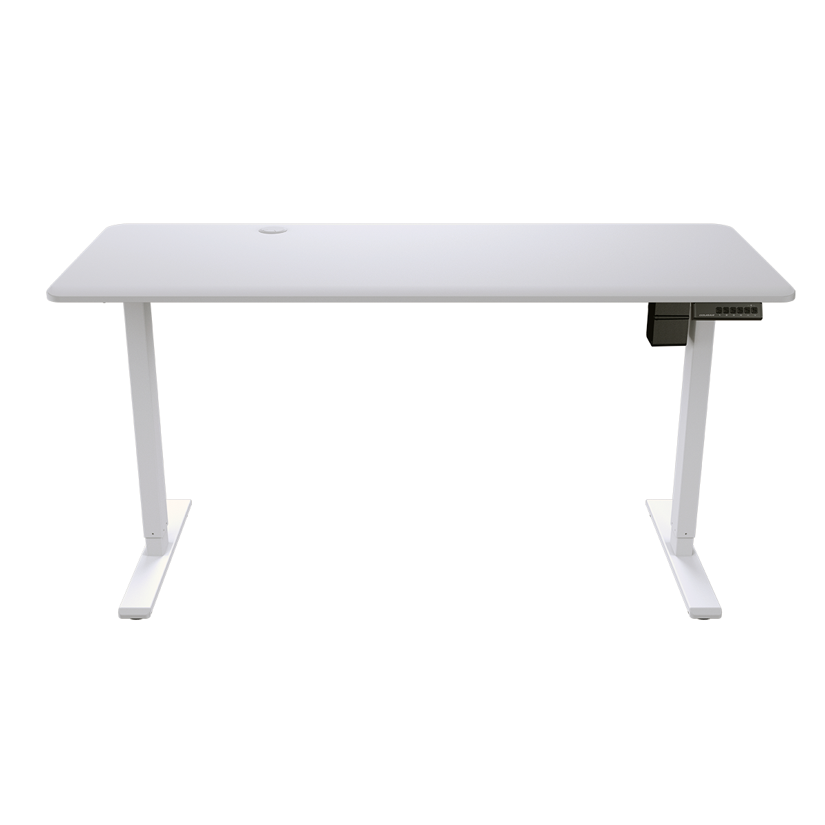 שולחן גיימינג חשמלי מתכוונן Cougar ROYAL 150 Mossa Black Electric Standing Desk - צבע לבן שנה אחריות ע