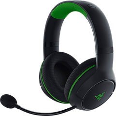 אוזניות גיימינג אלחוטיות Razer Kaira For Xbox - צבע שחור וירוק שנתיים אחריות ע"י היבואן הרשמי