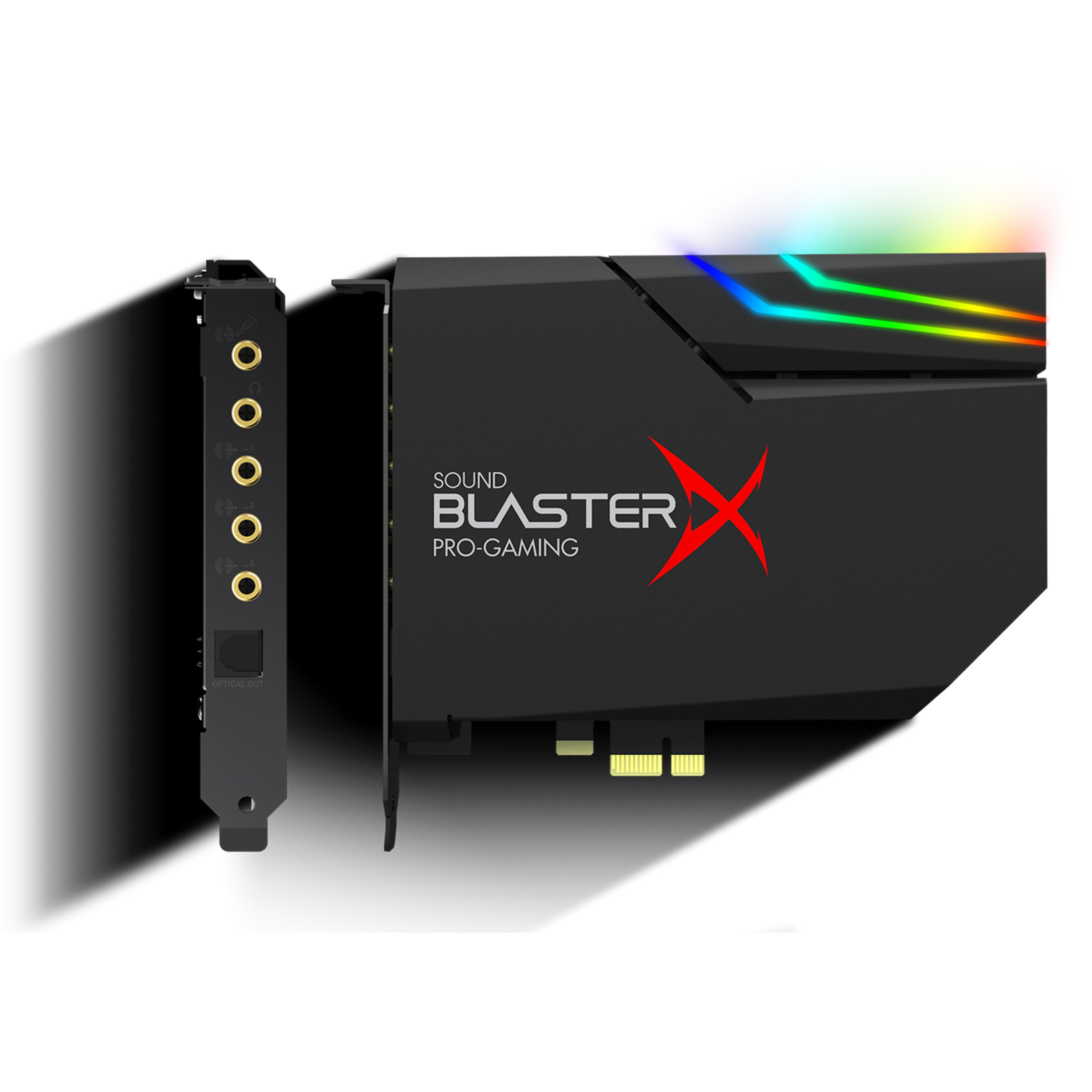 כרטיס קול פנימי Creative Sound BlasterX AE-5 PCIe - צבע שחור שנה אחריות ע