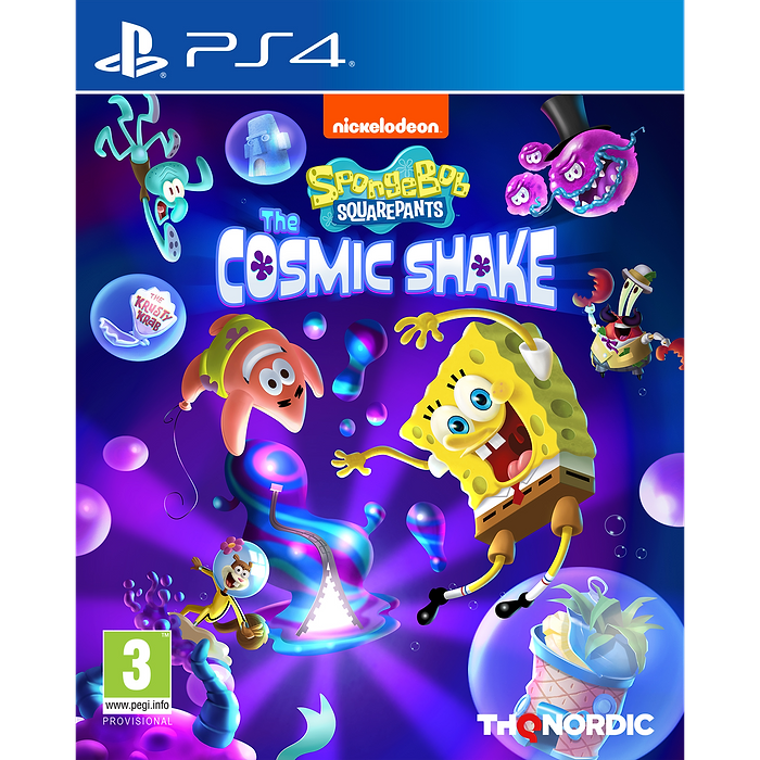 משחק SpongeBob SquarePants: The Cosmic Shake לקונסולת Sony PS4